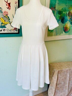 White Mark White Fit & Flare Dress – Size S – NWT – Graduation / Spring